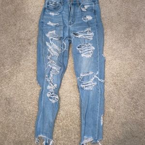 American eagle mom jeans